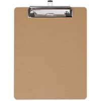 Maul Klemmbrett Braun 16 x 24 x 1,5 cm 2391870 80 Blatt