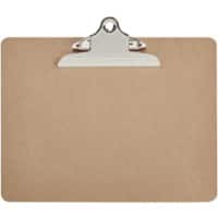 Maul Klemmbrett Braun 30,7 x 26 x 4,3 cm 2392670 250 Blatt