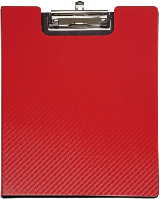 Maul MAULflexx Klemmbrettmappe DIN A4 Kunststoff Rot Hoch 2361125