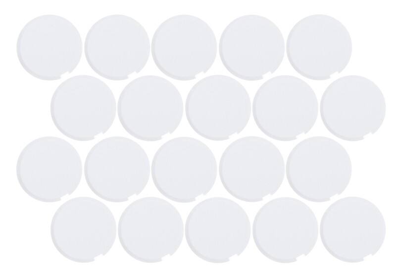 Maul MAULpro Rund Whiteboard-Magnete Weiß 0.6 kg Tragfähigkeit 29 mm 20 Stück
