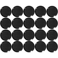 Maul MAULpro Rund Whiteboard-Magnete Schwarz 0.6 kg Tragfähigkeit 29 mm 20 Stück