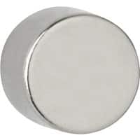 Maul Neodymium Rund Magnete Silber Tragfähigkeit 12 mm 4 Stück