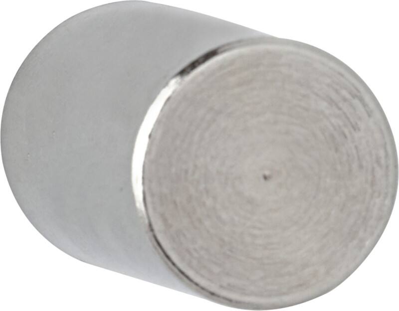 Maul Neodymium Rund Magnete Silber 2.4 kg Tragfähigkeit 10 mm 4 Stück