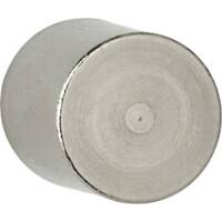 Maul Neodymium Rund Magnete Silber 9 kg Tragfähigkeit 16 mm 4 Stück