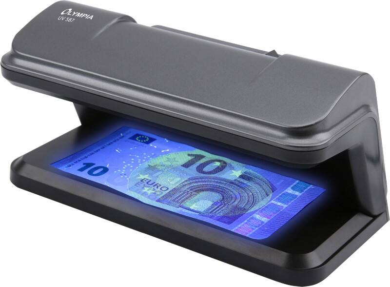 Olympia Geldscheinprüfgerät UV 587 Schwarz