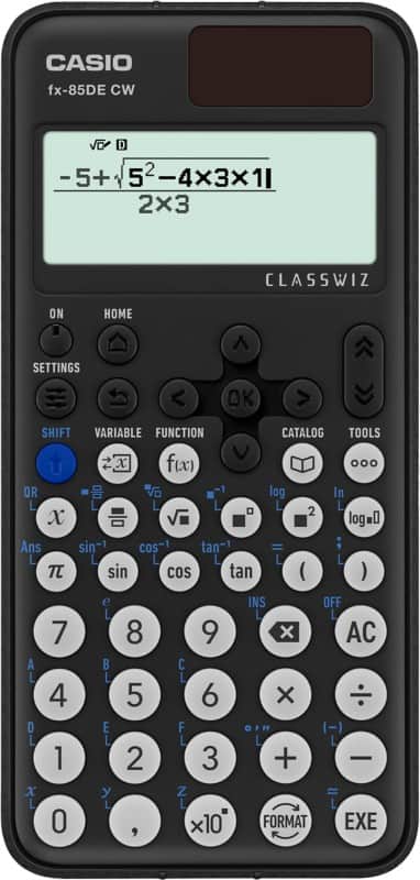 Casio Schulrechner FX-85DE CW Schwarz