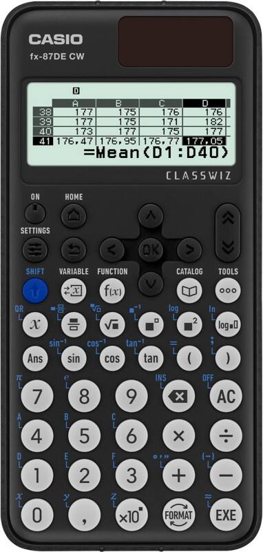 Casio Schulrechner FX-87DE CW Schwarz