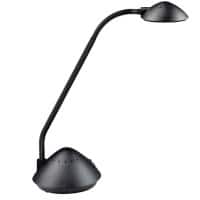 Maul Schreibtischlampe Steckdose 82 Ra 4 kWh / 1000 h je Lichtquelle Schwarz