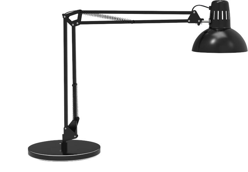 Maul MAULstudy Freistehend Schreibtischlampe LED E27 Ohne Leuchtmittel Schwarz Steckdose 230 x 695 x 490 mm
