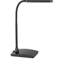 Maul MAULpearly Schreibtischlampe LED (abnehmbar) Schwarz Steckdose 106 x 265 x 375 mm