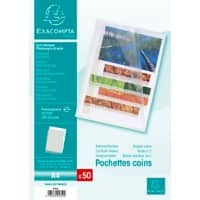 Exacompta Klarsichthülle 5850E Transparent PP (Polypropylen) 120 Mikron 50 Stück