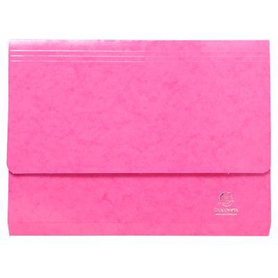Exacompta Iderama Dokumentenmappe 6507Z Karton 35,7 (B) x 24,5 (T) x 0,4 (H) cm Rosa 10 Stück