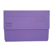 Exacompta Forever Dokumentenmappe 211/5005Z Manila 34,8 (B) x 23,9 (T) x 0,2 (H) cm Violett 25 Stück