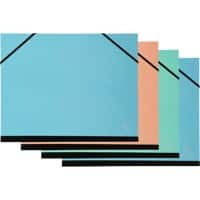 Exacompta DIN A4 Portfolio Pappkarton, Papier 10 Stück