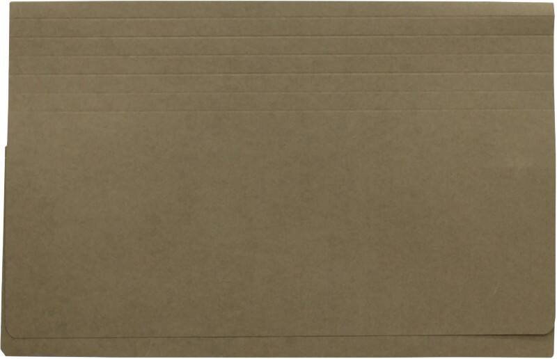 Exacompta Guildhall Dokumentenmappe DIN A4, foolscap Manila 315 g/m² 35,7 (B) x 0,3 (T) x 23 (H) cm Grau 25 Stück