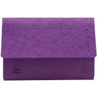 Exacompta Europa Dokumentenmappe 4794Z DIN A4, Foolscap Pressspankarton meliert 35,7 (B) x 0,3 (T) x 24,5 (H) cm Flieder 25 Stück