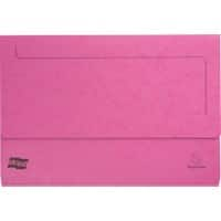 Exacompta Europa Dokumentenmappe 3091Z DIN A4 Foolscap Pressspankarton meliert 35,7 (B) x 0,3 (T) x 24,5 (H) cm Rosa 25 Stück