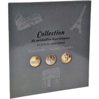 Exacompta Sammelalbum 25,5 x 28 x 0,9 cm Grau Kapazität 50 Medaillen