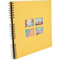 Exacompta Milano Spiralfotoalbum Hardback Papier 33 x 35 x 3,3 cm Gelb