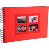 Exacompta Passion Spiralfotoalbum Hardback Papier 22 x 32 x 3 cm Rot