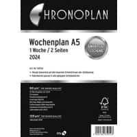 Chronoplan Wochenplaner 14,8 x 21 cm 63 Seiten 50234