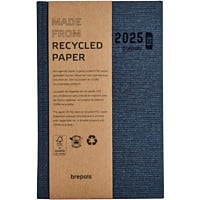 Brepols ECOday Terminplaner 2025 DIN A5 1 Tag / 1 Seite Blau