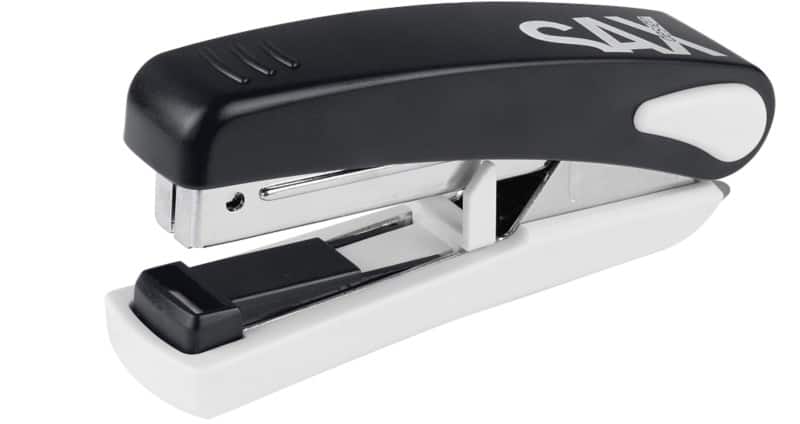 SAX Heftgerät 519 Vollstreifen 10/5 Schwarz 20 Blatt Metall