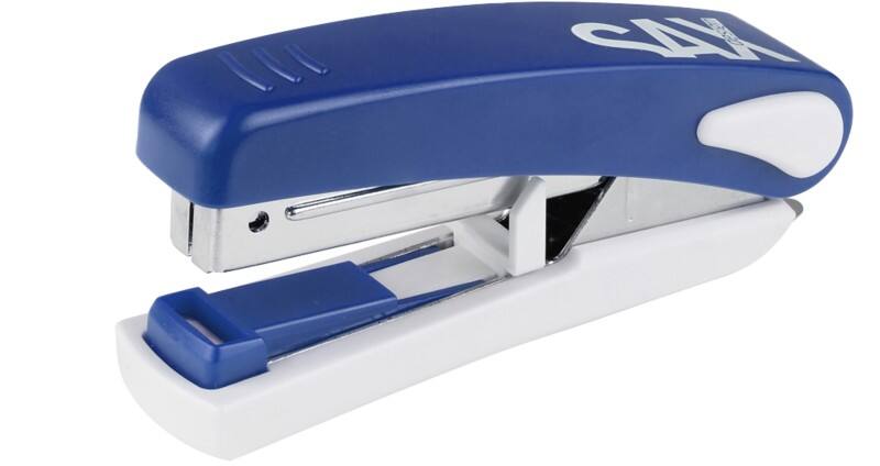 SAX NOVUS OFFICE Heftgerät 519 Vollstreifen 10/5 Blau 20 Blatt Metall