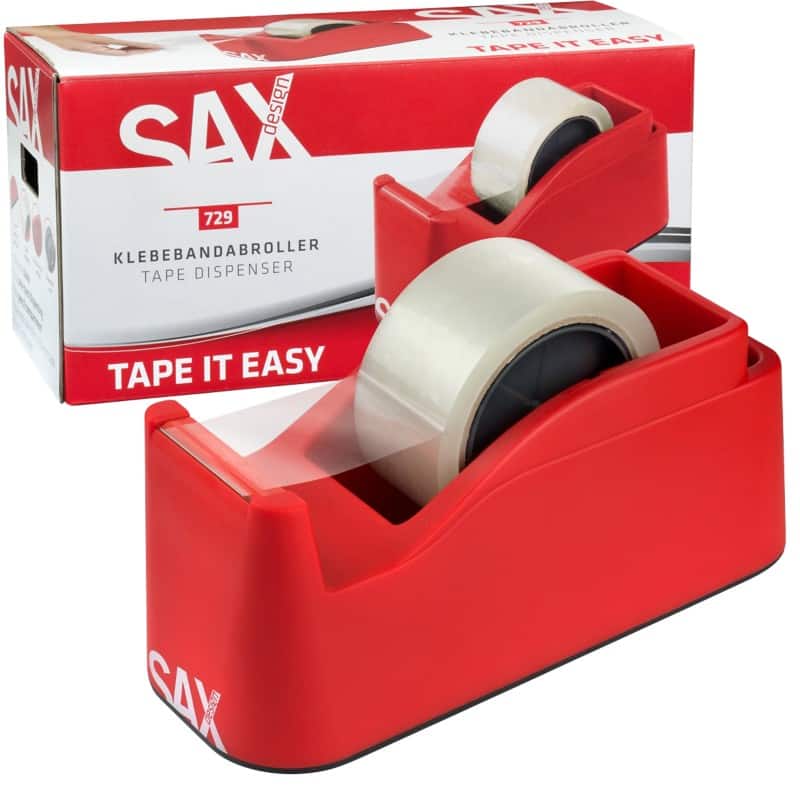 SAX Klebebandabroller Rot 230 (B) mm