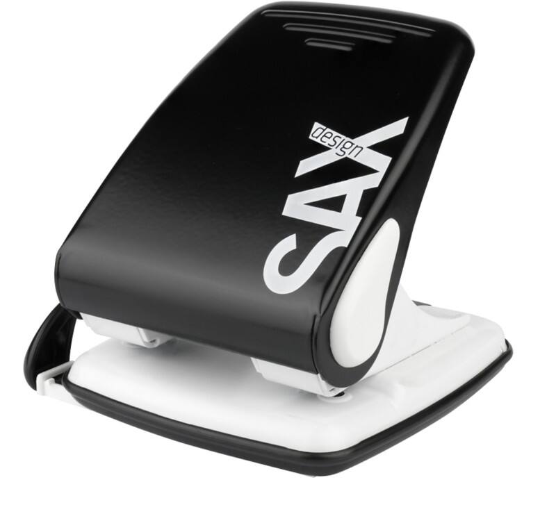 SAX 518 2 Löcher Locher Metall 40 Blatt 518 Schwarz DIN A4