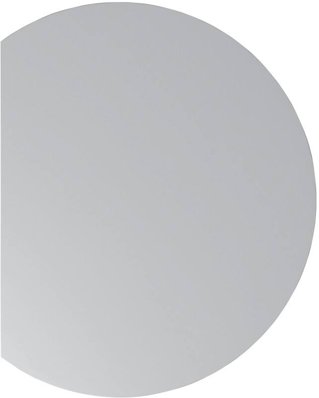 Hammerbacher Höhenverstellbare Schreibtisch-Erweiterungsplatte Melamin mit Spanplatte Silber T-Fuß 800 x 800 x 680 mm Mit Aufbau