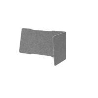 Hammerbacher Akustik-Einhausung Fleece Grau 1.275 x 650 x 605 mm