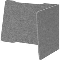 Hammerbacher Akustik-Einhausung Fleece Grau 955 x 650 x 605 mm