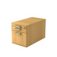 Hammerbacher Rollcontainer VTC20/6/6/CEDE Braun 4.280 x 800 x 512 mm