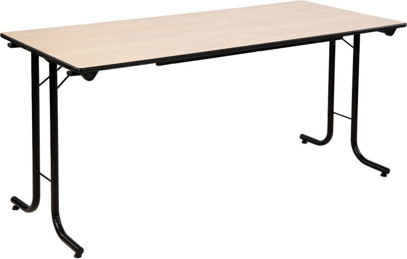 Sodematub Klapptisch Ahorn Stahl 160 x 70 x 74 mm