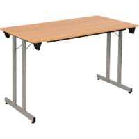 Sodematub Klapptisch Buche Stahl 120 x 60 x 74 mm