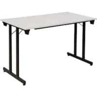 Sodematub Klapptisch Schwarz Stahl 120 x 60 x 74 mm