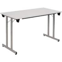 Sodematub Klapptisch Grau Stahl 120 x 60 x 74 mm
