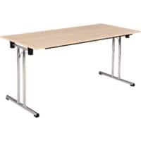 Sodematub Klapptisch Stahl 160 x 70 x 74 mm
