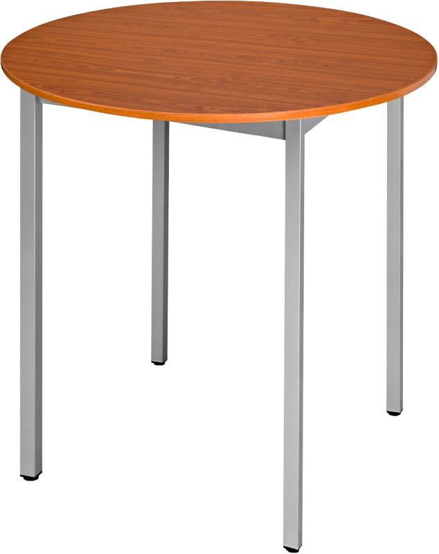 Sodematub Rundtisch Kirsche Stahl 800 x 600 x 740 mm