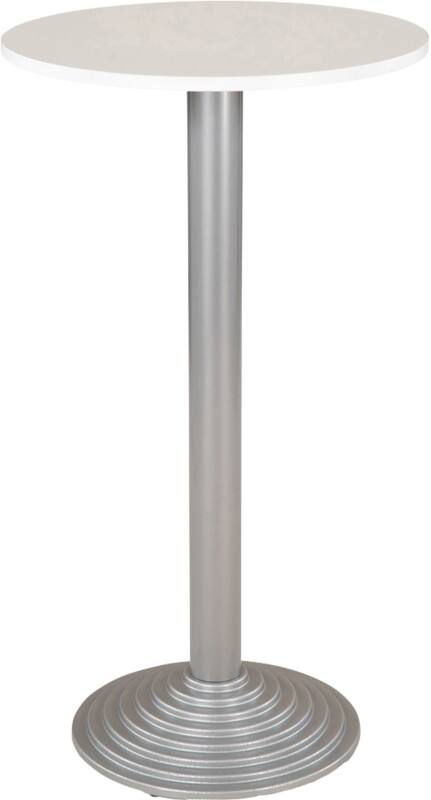 Sodematub Fonte 1 Stehtisch Stahl Weiß 600 x 600 x 1.100 mm
