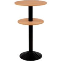Sodematub Fonte 2 Stehtisch Buche Stahl 600 x 600 x 1.100 mm