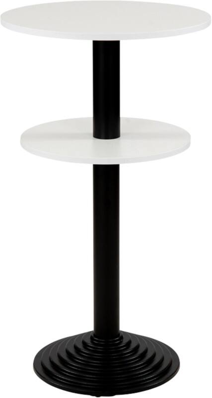 Sodematub Fonte 2 Stehtisch Stahl Weiß 600 x 600 x 1.100 mm