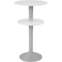 Sodematub Fonte 2 Stehtisch Stahl Weiß 600 x 600 x 1.100 mm