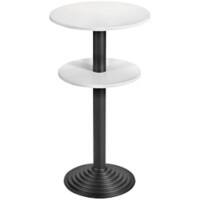 Sodematub Fonte 2 Stehtisch Stahl Grau 600 x 600 x 1.100 mm