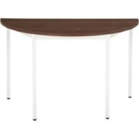 Sodematub Tisch Nussbaum Stahl 1200 x 600 x 740 mm