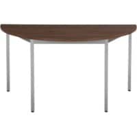 Sodematub Tisch Nussbaum Stahl 1400 x 600 x 740 mm