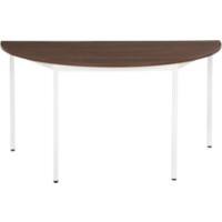 Sodematub Tisch Nussbaum Stahl 1400 x 600 x 740 mm