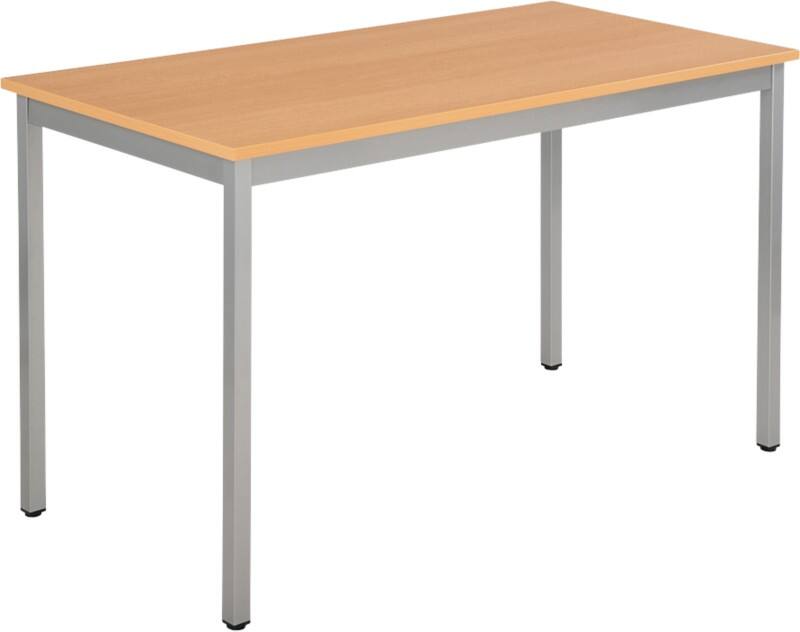 Sodematub Tisch Buche Stahl 1.200 x 600 x 740 mm