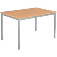 Sodematub Tisch Buche Stahl 1200 x 600 x 740 mm